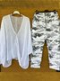 Loose Casual Two-Piece Set