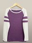 Jersey Loose Casual T-Shirt