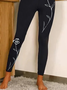 Floral Casual Tight Leggings