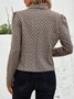 Geometric Others Casual Jacket