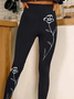 Floral Casual Tight Leggings