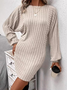 Regular Fit Casual Dress With No