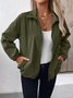 Casual Loose Plain Jacket
