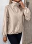 Casual Loose Plain Jacket