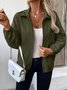 Casual Loose Plain Jacket