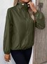 Casual Loose Plain Jacket