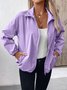 Casual Loose Plain Jacket
