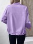 Casual Loose Plain Jacket