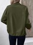 Casual Loose Plain Jacket