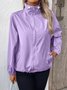 Casual Loose Plain Jacket