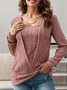 Casual Plain Blouse