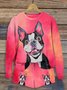 Crew Neck Casual Loose Two-Piece Set