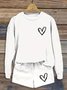 Cotton Casual Two-Piece Set