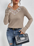 Casual Loose V Neck Blouse