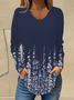 Loose Casual Early Autumn Blouse
