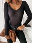 Plain Casual Blouse