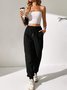 Casual Plain Pants