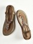 Microfiber Leather Sandals