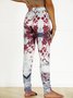 Animal Regular Fit Cotton Blends Leggings