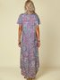 Vintage Paisley Loosen Maxi