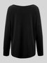 V Neck Casual Top