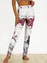 Animal Regular Fit Cotton Blends Leggings