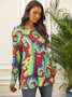 Vintage Round Neck Top