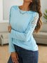 Casual Round Neck Regular Fit Top
