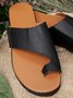 Leather Slipper