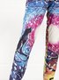Animal Regular Fit Cotton Blends Leggings