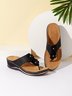 Pu Leather Fall Slippers