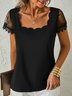 Solid Fit Sexy T-shirt