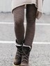 Solid Casual Leggings