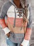 Wool/knitting Hooded Casual Sweaters