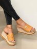 Wedge Heel Slippers