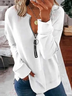 Solid Casual Hoodies & Sweatshirt