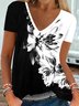 Floral Casual T-shirt