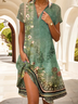 Regular Fit Casual Dress With No