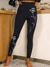 Floral Casual Tight Leggings