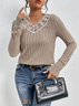 Casual Loose V Neck Blouse