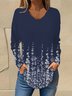 Loose Casual Early Autumn Blouse