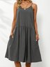 Boho U-Neck Loosen Shorts